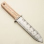 Hori Hori Deluxe Light Coloured Wood Handle with Leather Sheath